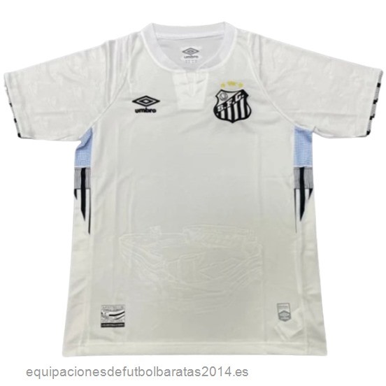 Nuevo Tailandia 1ª Camiseta Santos 24/25 Blanco Baratas